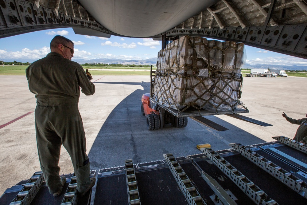 76,410 pounds of food delivered to Haiti