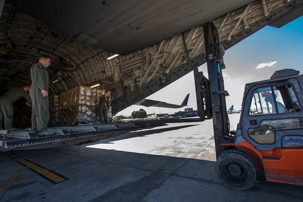76,410 pounds of food delivered to Haiti