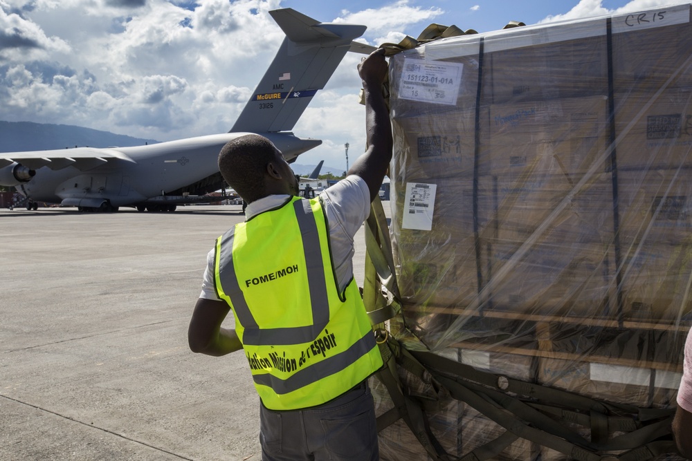 76,410 pounds of food delivered to Haiti