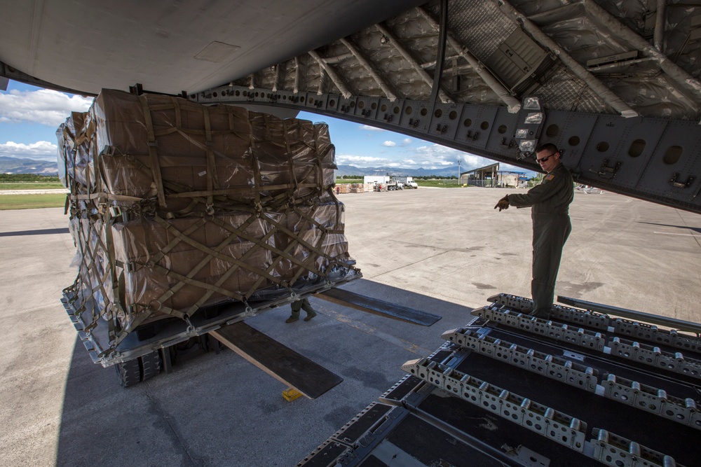 76,410 pounds of food delivered to Haiti