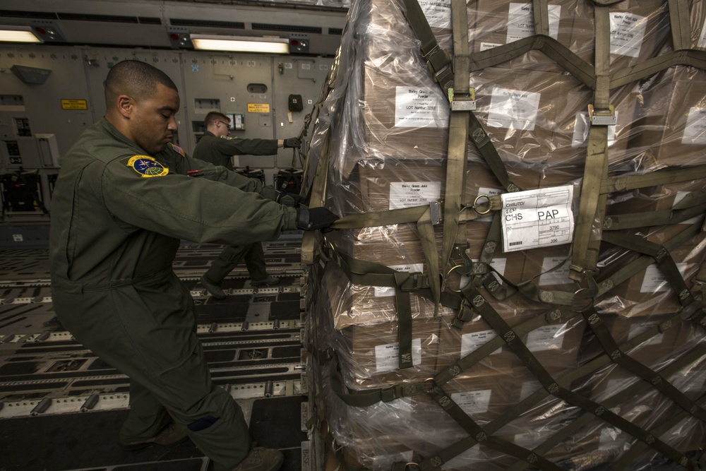 76,410 pounds of food delivered to Haiti