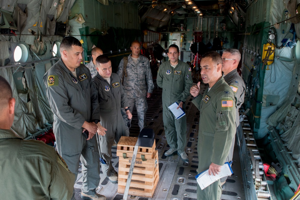 PRANG WC-130H picks up equipment