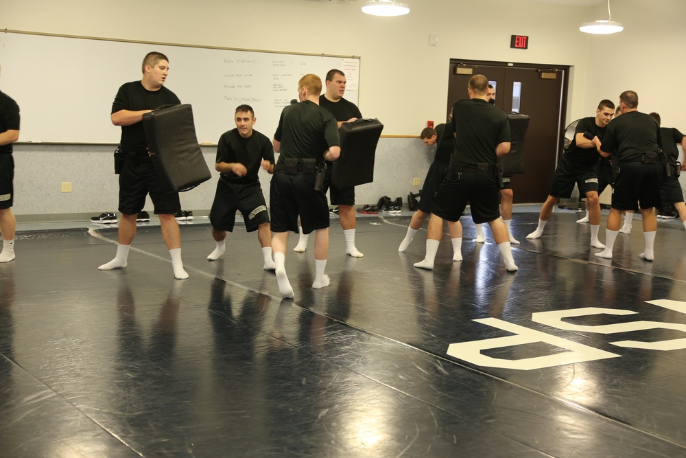 WSPA cadets build skills in defense, arrest tactics at Fort McCoy