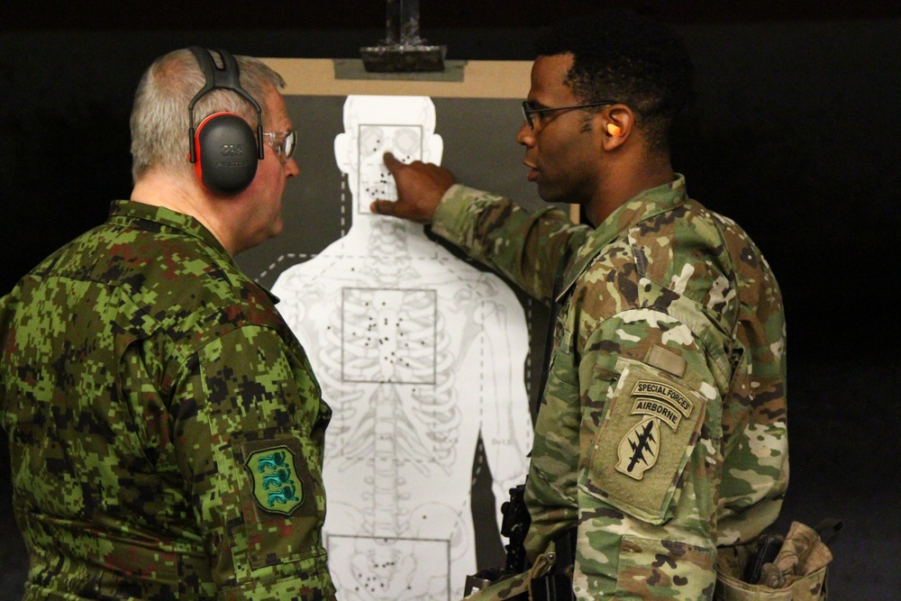 Estonian Chief of Defense visits 10th Special Forces Group (Airborne)