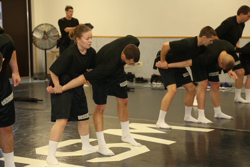 WSPA cadets build skills in defense, arrest tactics at Fort McCoy