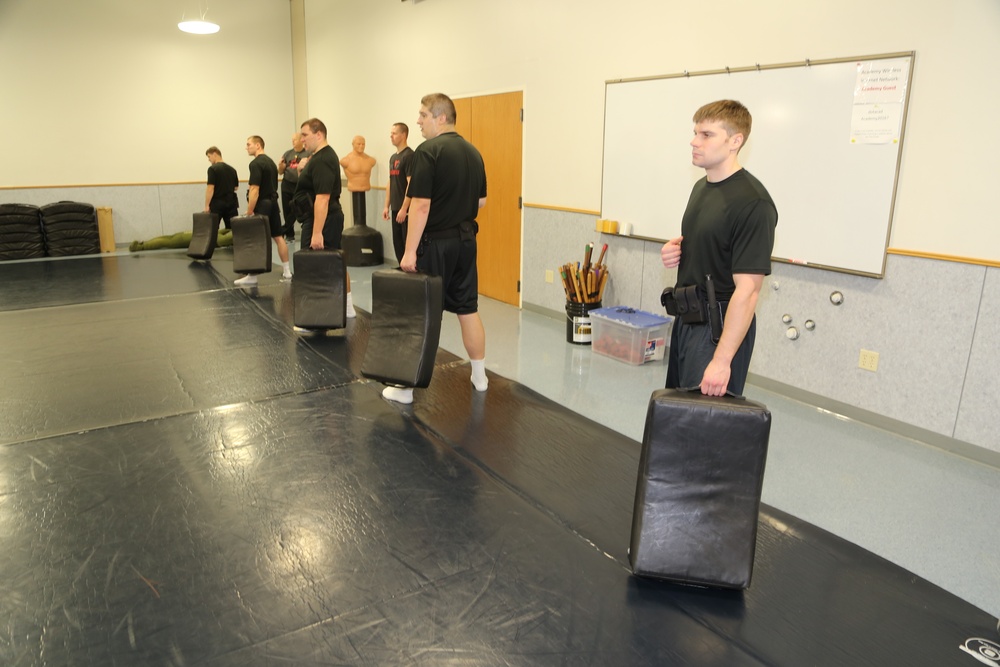 WSPA cadets build skills in defense, arrest tactics at Fort McCoy