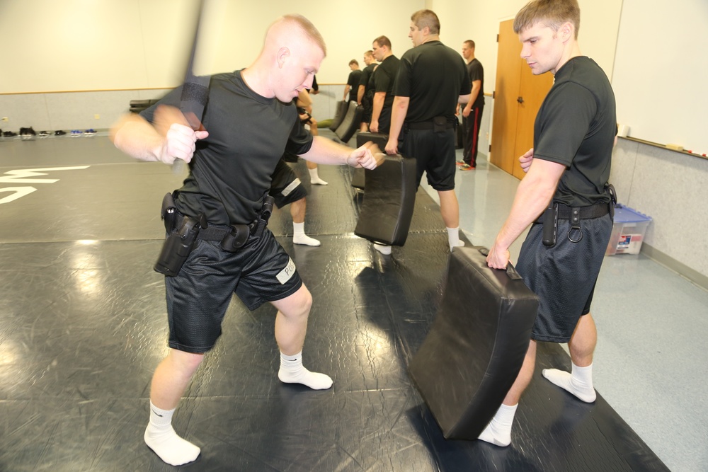 WSPA cadets build skills in defense, arrest tactics at Fort McCoy