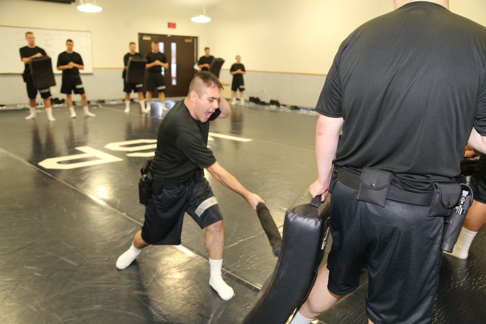 WSPA cadets build skills in defense, arrest tactics at Fort McCoy