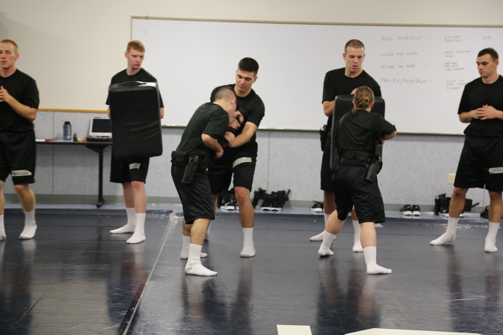 WSPA cadets build skills in defense, arrest tactics at Fort McCoy