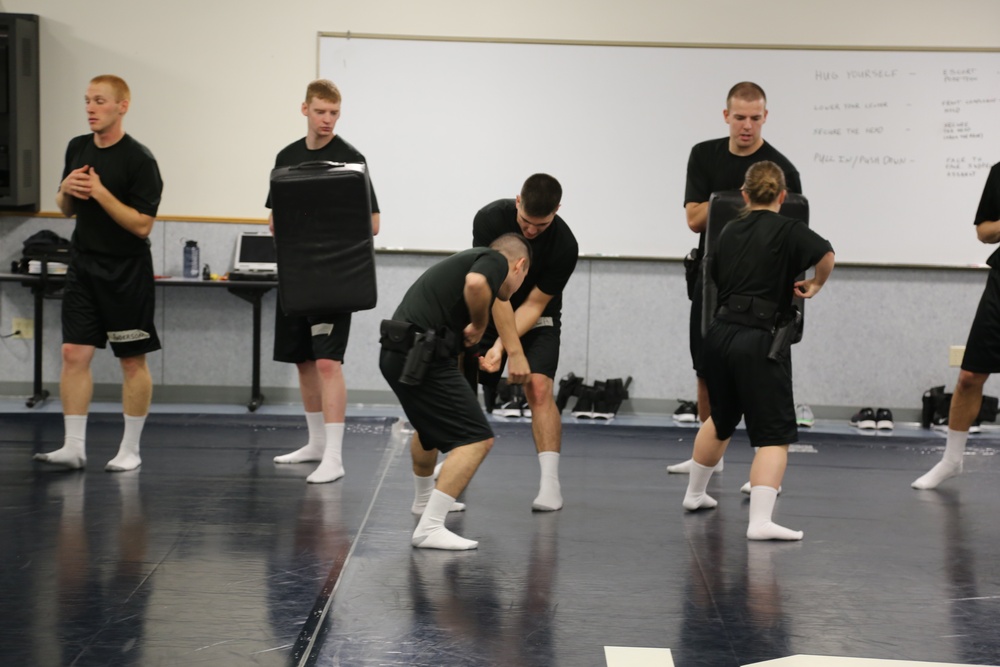 WSPA cadets build skills in defense, arrest tactics at Fort McCoy