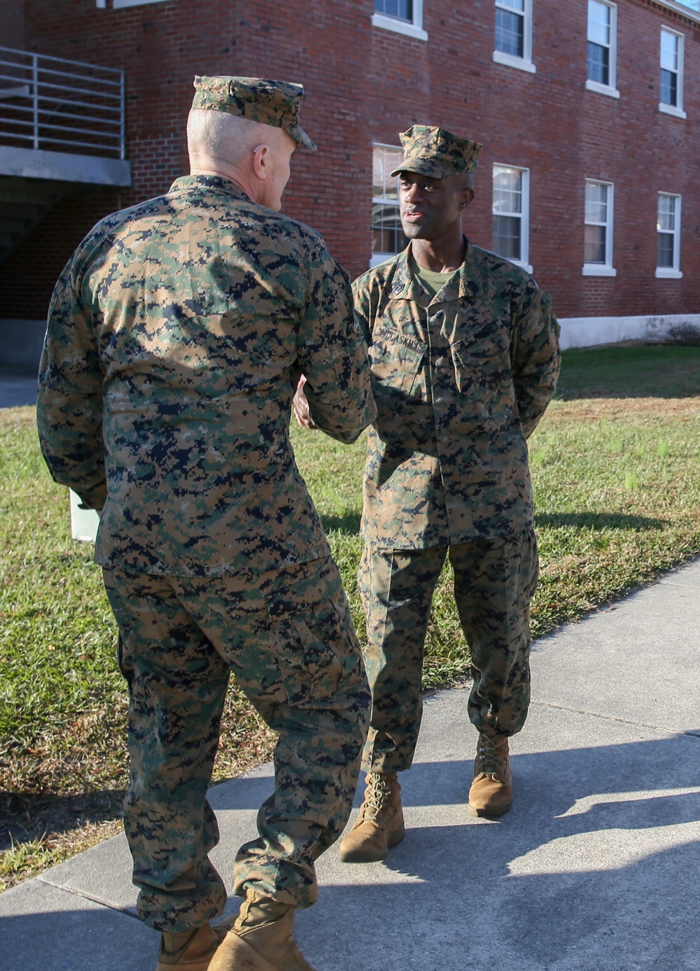 Maj. Gen. Coglianese visit