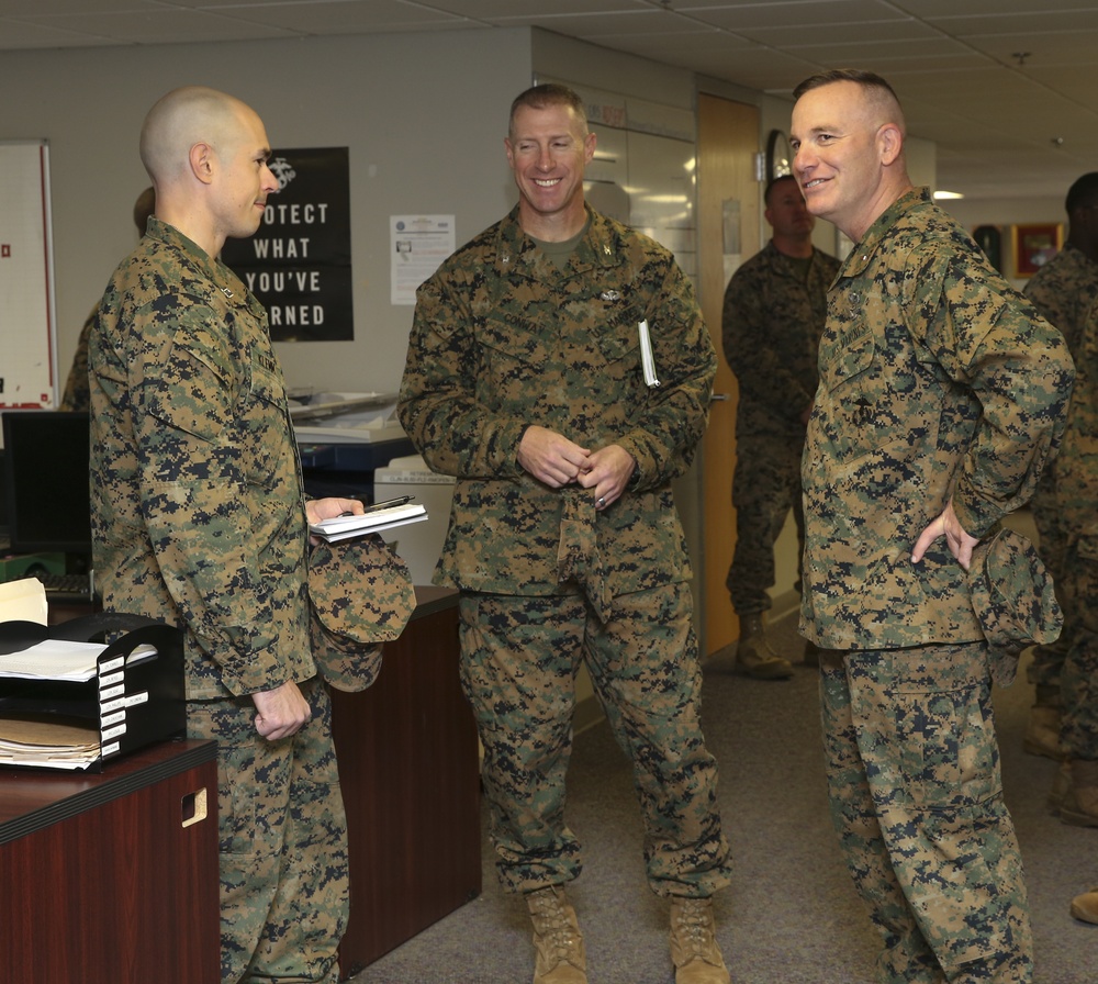 Maj. Gen. Coglianese visit