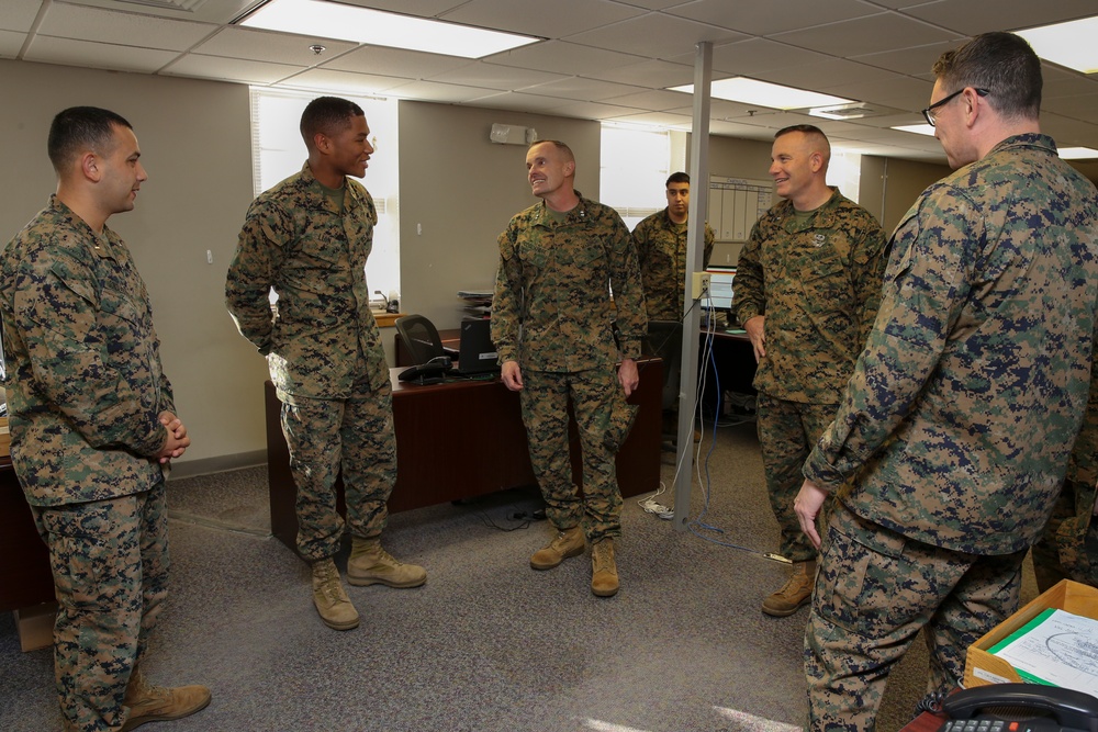 Maj. Gen. Coglianese visit