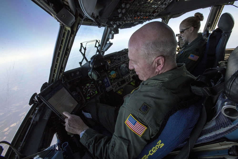 C-17 flight deck