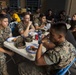 HQBN holds potluck for Marines, Sailors, and their families