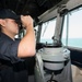 USS Pearl Harbor conducts mock strait transit