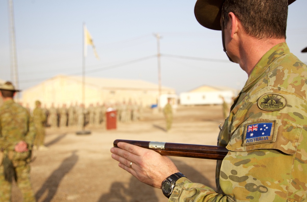 Australian Soldiers Deployed to Iraq Recognized by Commander