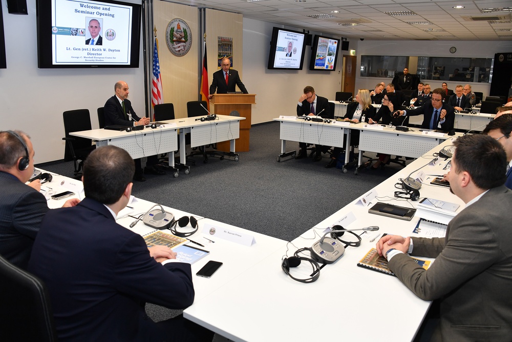 Marshall Center Hosts Security Policy Seminar for Romanian Parliamentarians