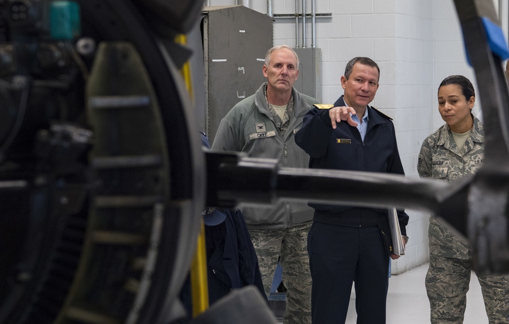 West Virginia National Guard showcases domestic response capabilities for Peruvian Air Force leadership