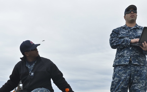 Undersea Rescue Command Loads Equipment to Assist Argentine Submarine