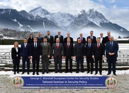 Marshall Center Hosts Security Policy Seminar for Romanian Parliamentarians