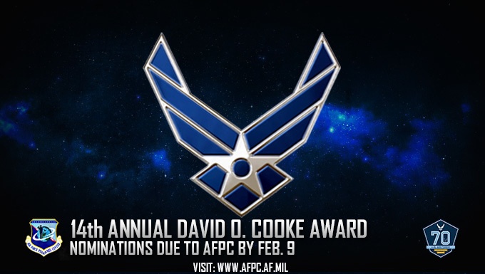 Application window open for 14th Annual DOD David O. Cooke Award
