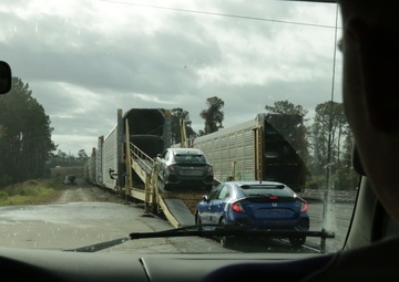 Transportation management coordinators tour the Port of Brunswick