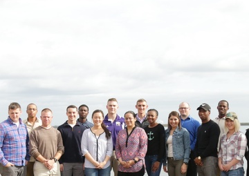 Transportation management coordinators tour the Port of Brunswick