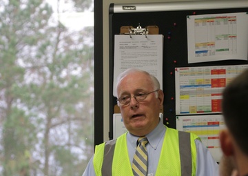 Transportation management coordinators tour the Port of Brunswick