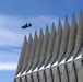 AF gunship performs Academy flyover