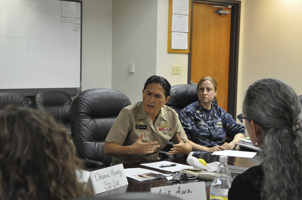 Capt. Seiko Okano encourages women to lean in