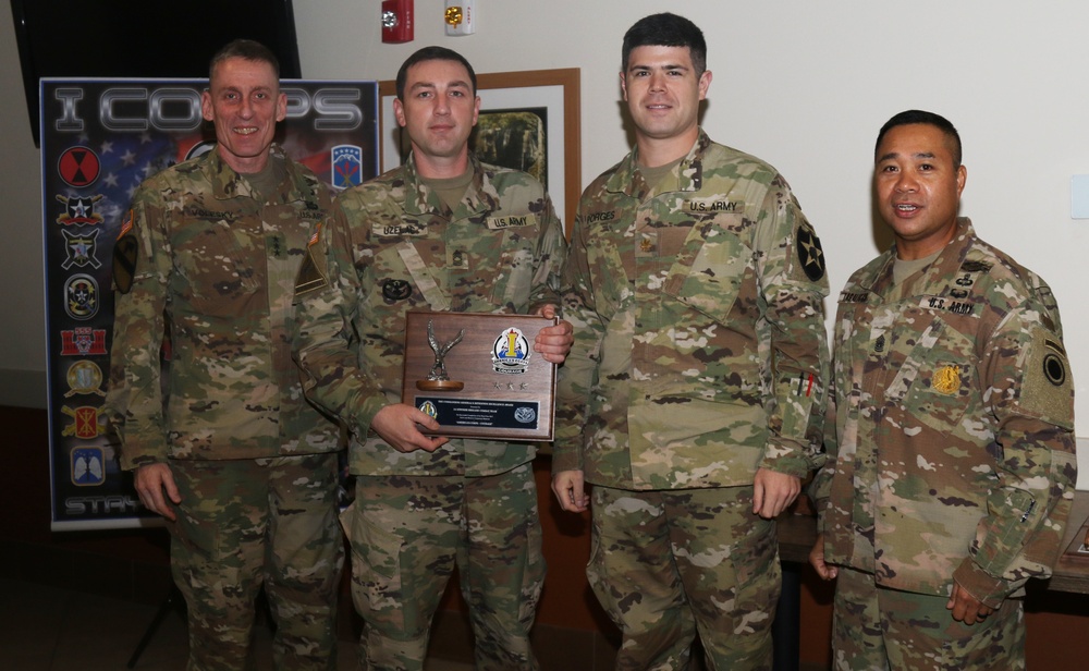 I Corps Units Recognized at the 2017 America's First Corps Retention Awards ceremony