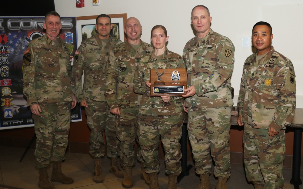 I Corps Units Recognized at the 2017 America's First Corps Retention Awards ceremony