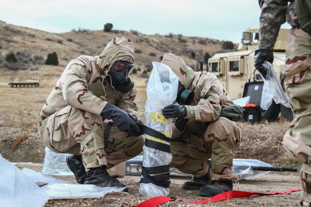 Chemical Reconnaissance Detachment train to deploy