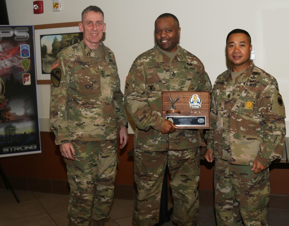 I Corps Units Recognized at the 2017 America's First Corps Retention Awards ceremony