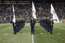 Washington National Guard support to Salute To Service Game