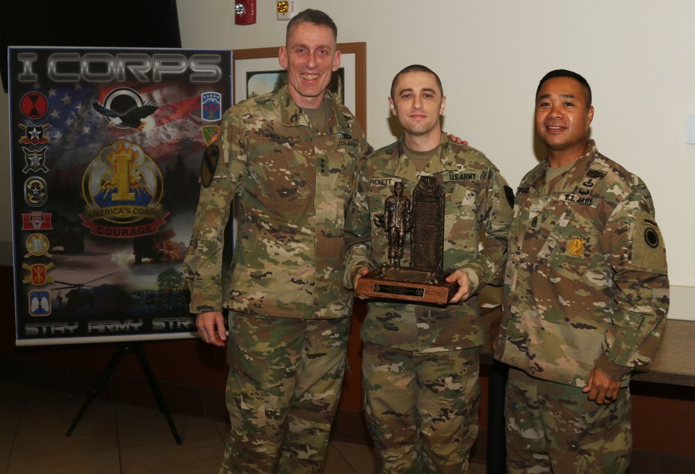 I Corps Units Recognized at the 2017 America's First Corps Retention Awards ceremony