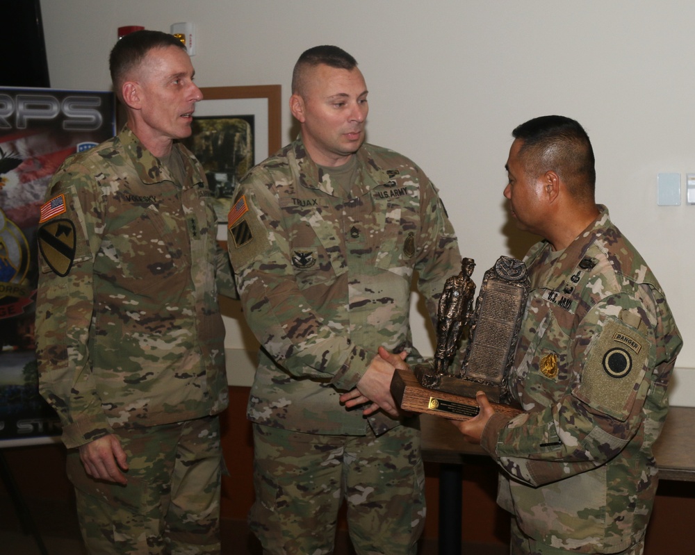 I Corps Units Recognized at the 2017 America's First Corps Retention Awards ceremony