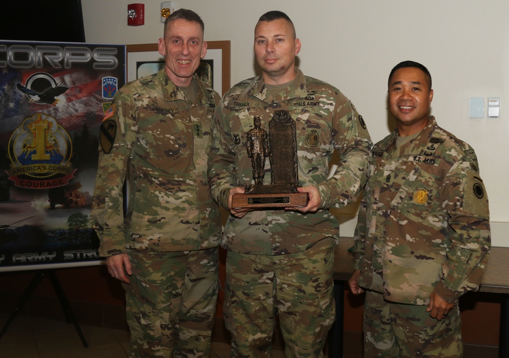 I Corps Units Recognized at the 2017 America's First Corps Retention Awards ceremony