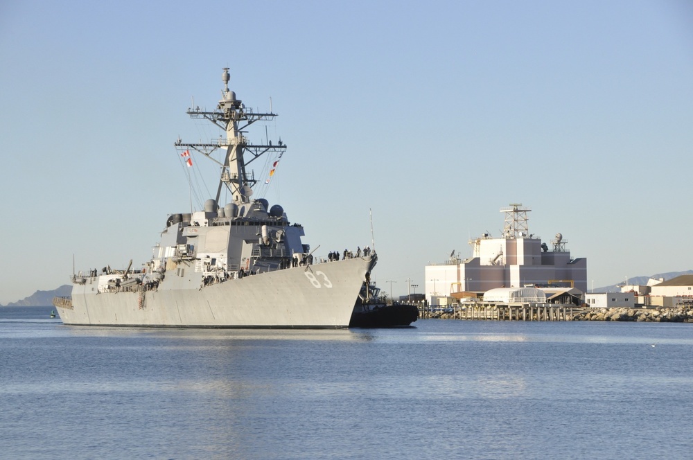 USS Howard at NSWC PHD