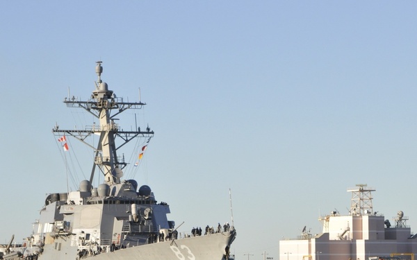 USS Howard at NSWC PHD