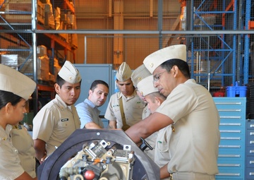 MPSF hosts Mexico's Naval Academy midshipmen