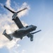 A U.S. Marine Corps MV-22 Osprey Lands On The S.S. Wright