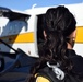 Washington Redskins jump with the Golden Knights