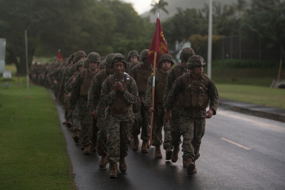 HQBN completes 8-mile conditioning hike