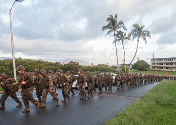 HQBN completes 8-mile conditioning hike