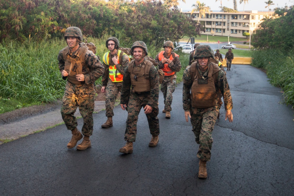 HQBN completes 8-mile conditioning hike