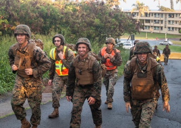 HQBN completes 8-mile conditioning hike