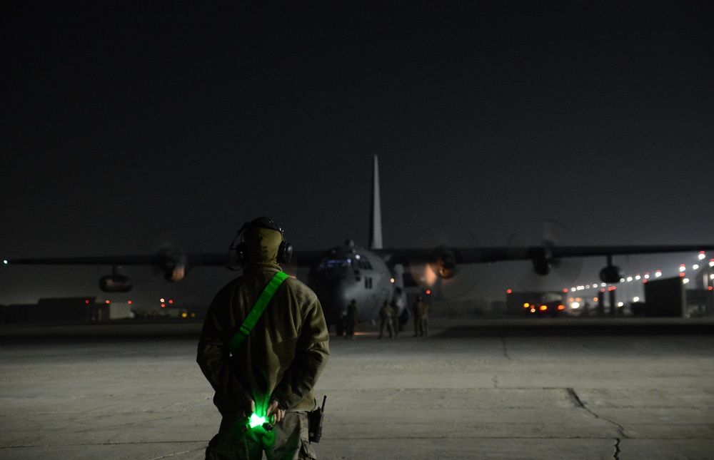 EC-130H supports Operation Freedom’s Sentinel