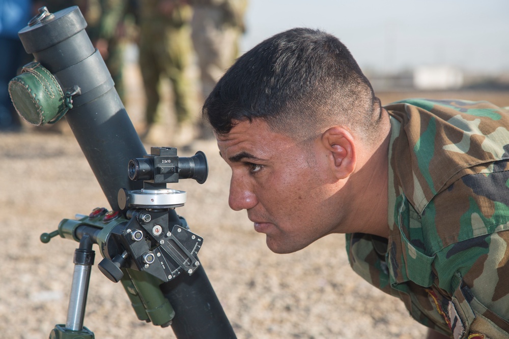 Mortar and Heavy Weapons Training - CJTF-OIR